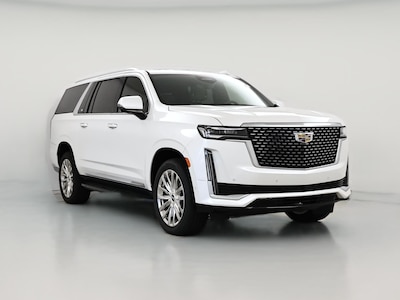 White 2022 Cadillac Escalade ESV Premium Luxury
