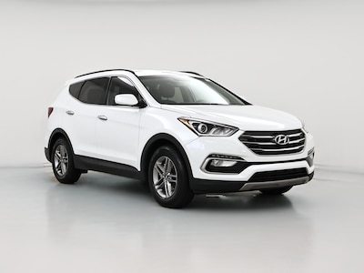 White 2017 Hyundai Santa Fe Sport