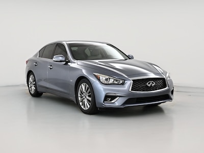 Blue 2020 Infiniti Q50 Luxe