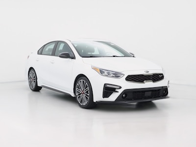White 2021 Kia Forte GT