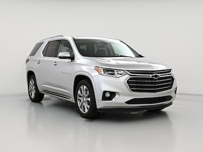 Silver 2021 Chevrolet Traverse Premier