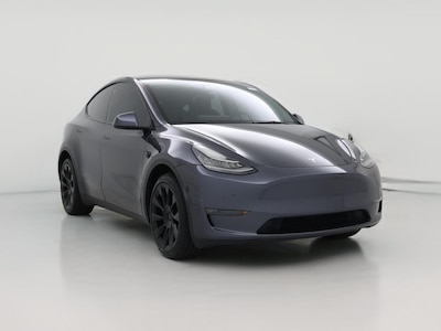 Gray 2022 Tesla Model Y Long Range