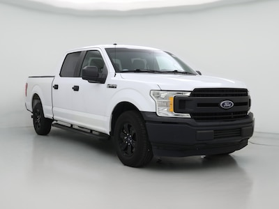 White 2018 Ford F150 XL