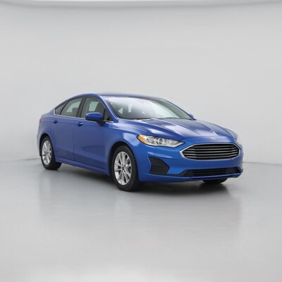 Blue 2019 Ford Fusion SE