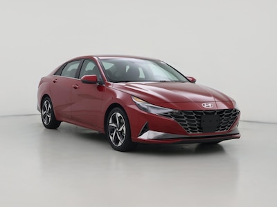 Red 2023 Hyundai Elantra Hybrid Limited