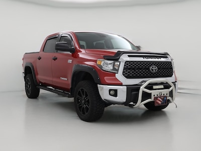 Red 2020 Toyota Tundra SR5