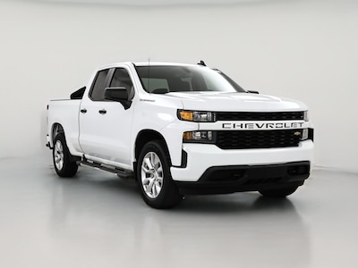 White 2021 Chevrolet Silverado 1500 Custom