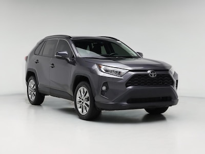 Gray 2021 Toyota RAV4 XLE Premium