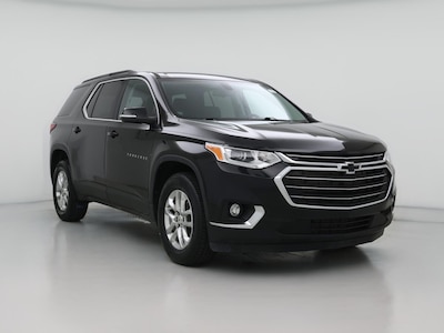 Black 2021 Chevrolet Traverse LT Leather