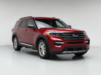 Red 2020 Ford Explorer XLT