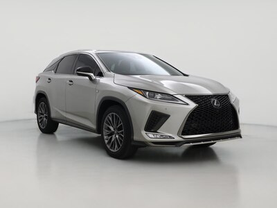 Gray 2022 Lexus RX 350 F-SPORT Handling