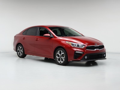 Red 2020 Kia Forte LXS