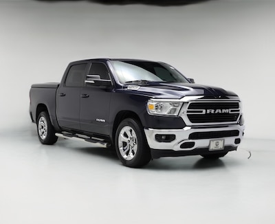 Blue 2021 Ram 1500 Bighorn