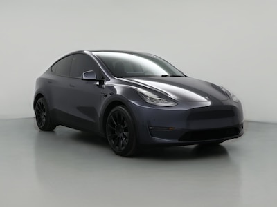 Gray 2021 Tesla Model Y Long Range