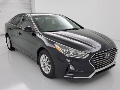 Black 2019 Hyundai Sonata SE