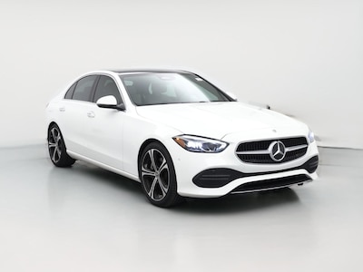 White 2022 Mercedes-Benz C300