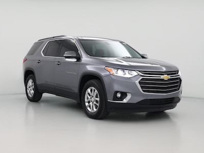 Gray 2020 Chevrolet Traverse LT Cloth