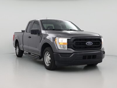 Gray 2021 Ford F150 XL