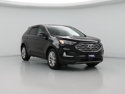 Black 2022 Ford Edge Titanium