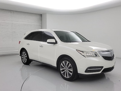 White 2015 Acura MDX