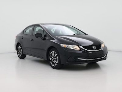 Black 2015 Honda Civic EX