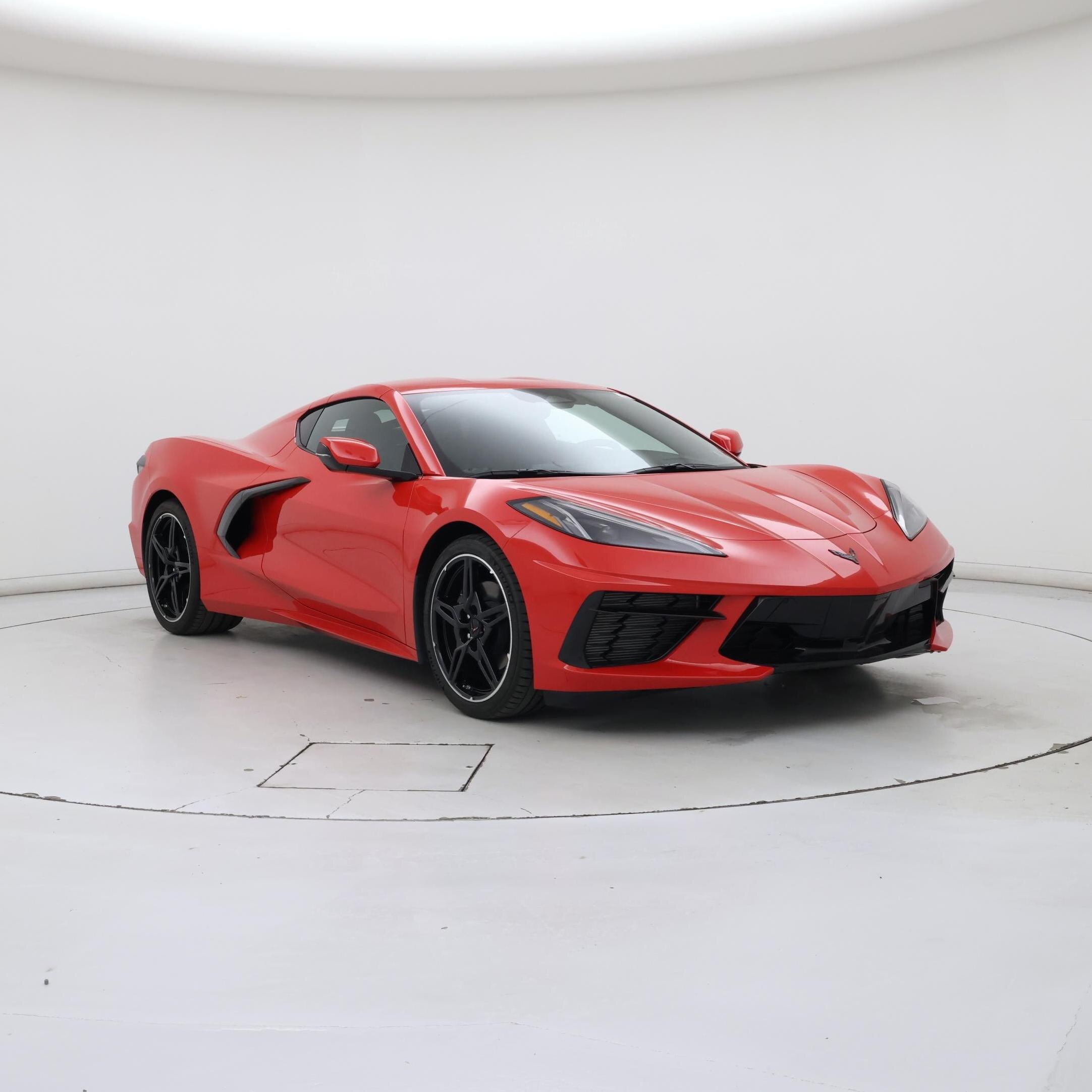 Red 2025 Chevrolet Corvette Coupe Rear-Wheel Drive Automatic