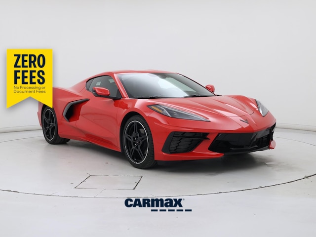 Red 2025 Chevrolet Corvette Coupe Rear-Wheel Drive Automatic
