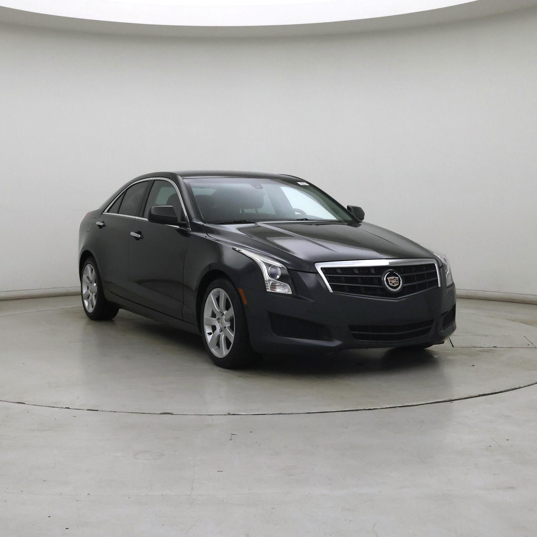Gray 2014 Cadillac ATS Sedan Rear-Wheel Drive Automatic