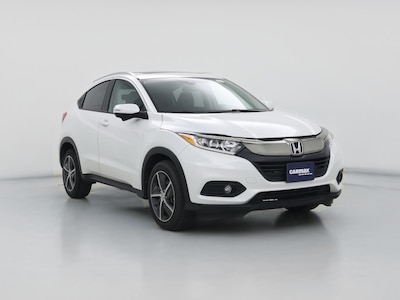 White 2021 Honda HR-V EX