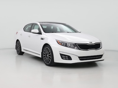 White 2015 Kia Optima SXL