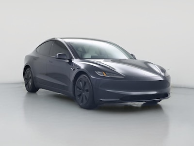 Gray 2025 Tesla Model 3 Long Range