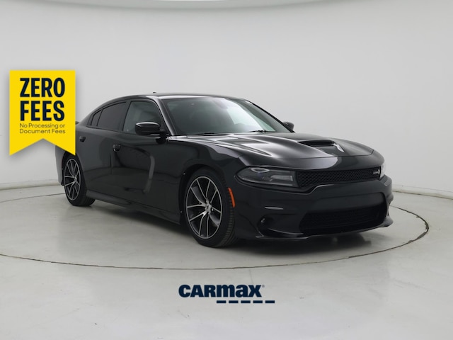 Black 2018 Dodge Charger R/T Scat Pack RWD Sedan Rear-Wheel Drive Automatic