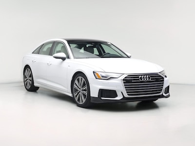 White 2019 Audi A6 Premium