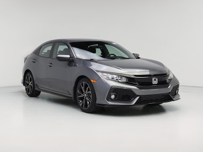 Gray 2018 Honda Civic Sport
