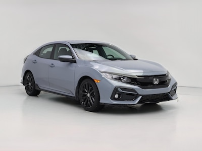 Gray 2021 Honda Civic Sport