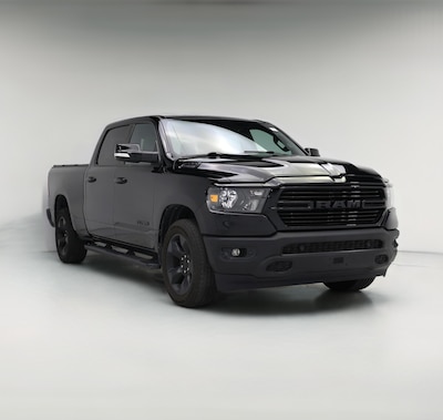 Black 2019 Ram 1500 Bighorn