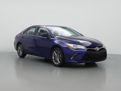 Blue 2016 Toyota Camry SE