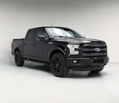 Black 2015 Ford F150 Lariat