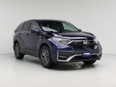 Blue 2021 Honda CR-V Hybrid EX-L