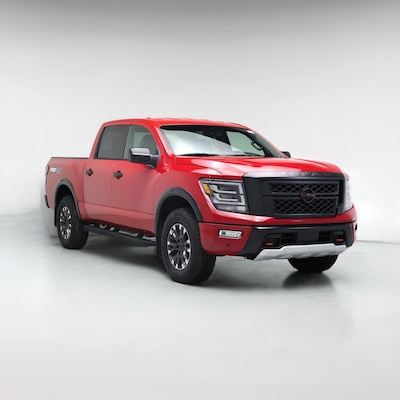 Red 2024 Nissan Titan PRO-4X