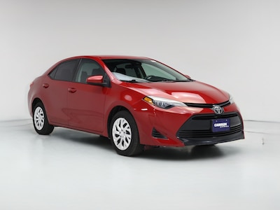 Red 2019 Toyota Corolla LE
