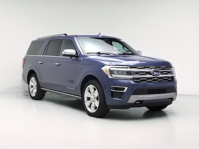Blue 2023 Ford Expedition Max Platinum