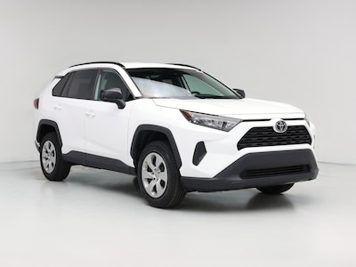 White 2020 Toyota RAV4 LE