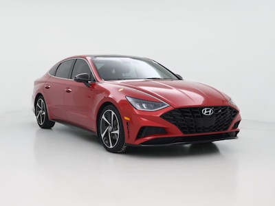 Red 2021 Hyundai Sonata SEL Plus