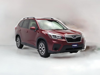 Red 2020 Subaru Forester Premium