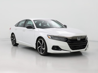 White 2022 Honda Accord Sport