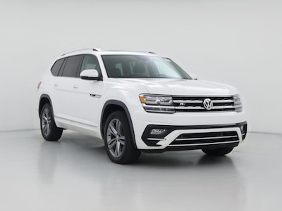 White 2019 Volkswagen Atlas SE R-Line