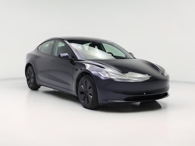 Gray 2025 Tesla Model 3 Long Range