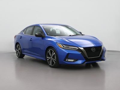 Blue 2022 Nissan Sentra SR