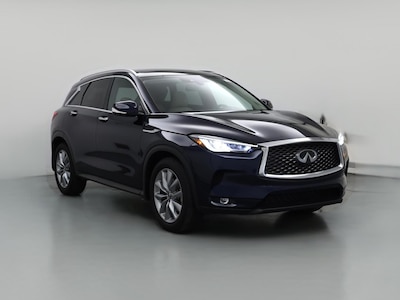Blue 2022 Infiniti QX50 Luxe